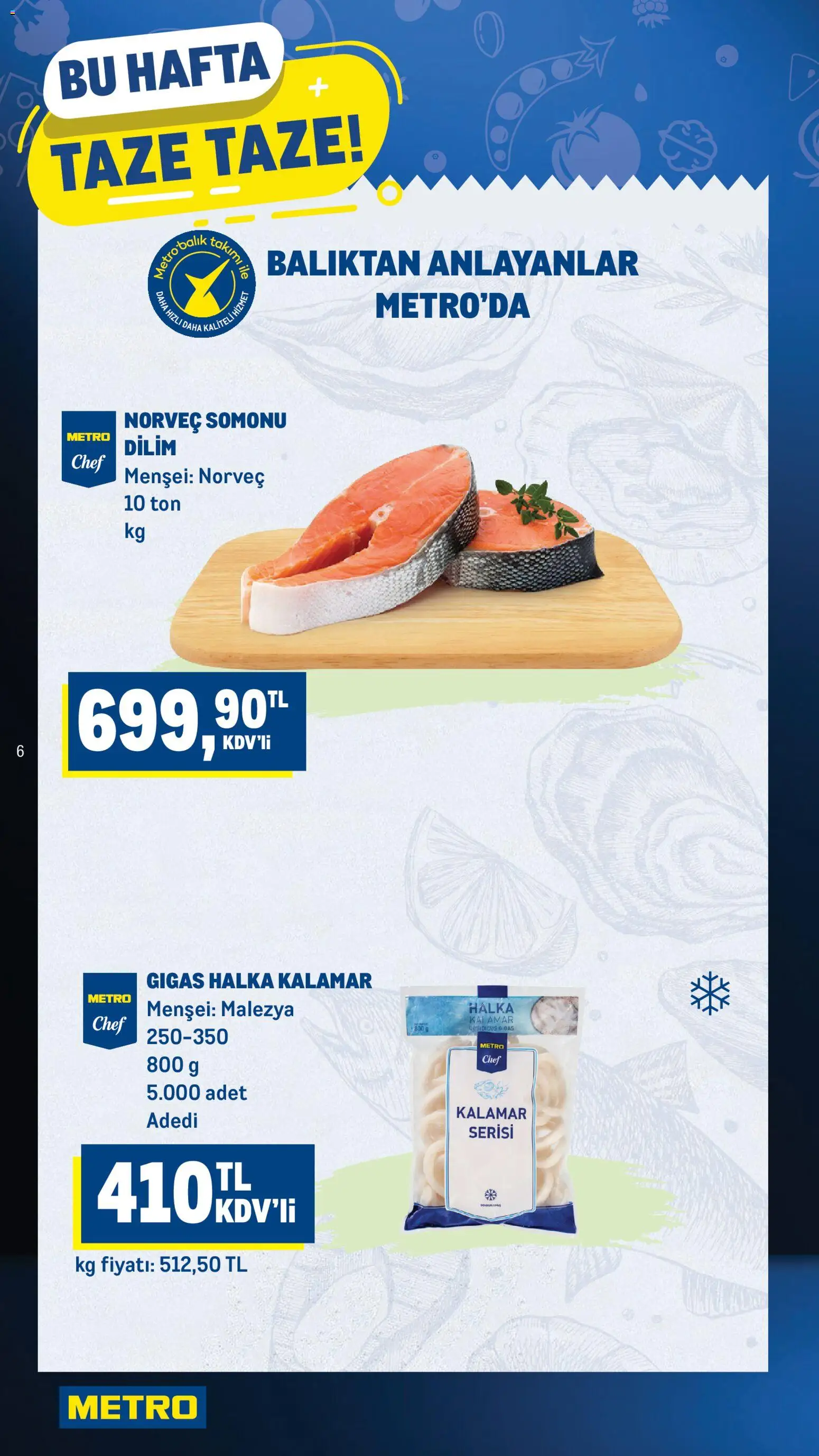 Metro Katalog - 11.03.2026 tarihinden itibaren geçerlidir | Sayfa: 6