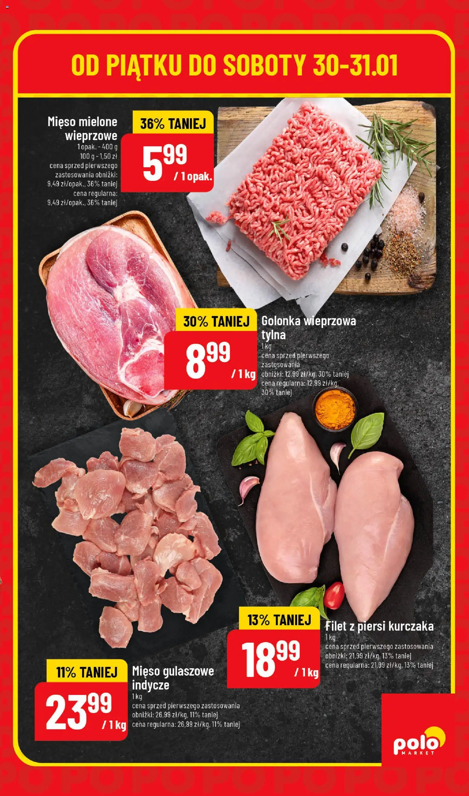 POLOmarket Gazetka - Super Hity od 29.01.2026 | Strona: 3 | Produkty: Piersi, Mięso, Golonka wieprzowa, Filet z piersi kurczaka