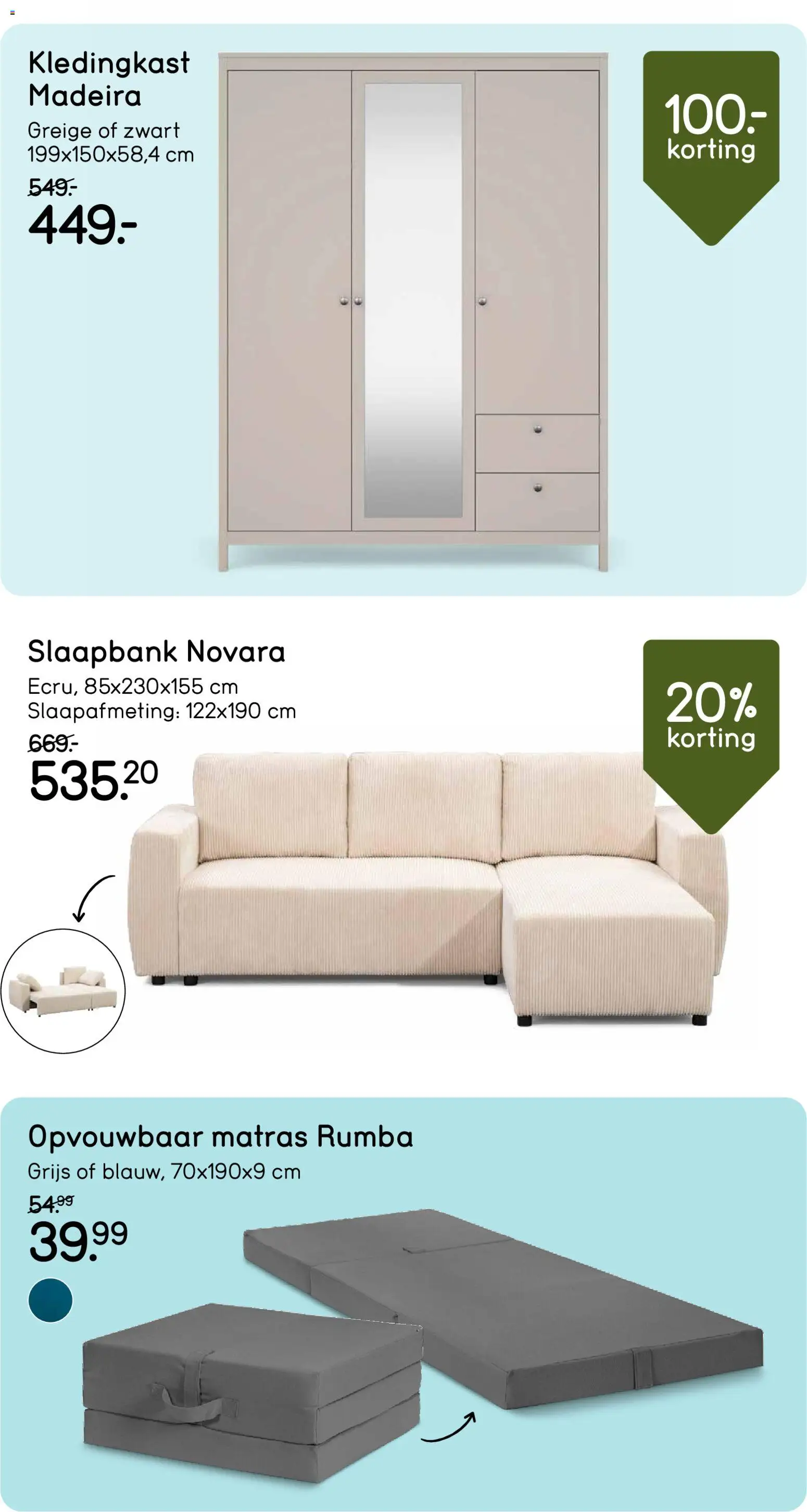 {H1} | Pagina: 27 | Producten: Matras, Kledingkast