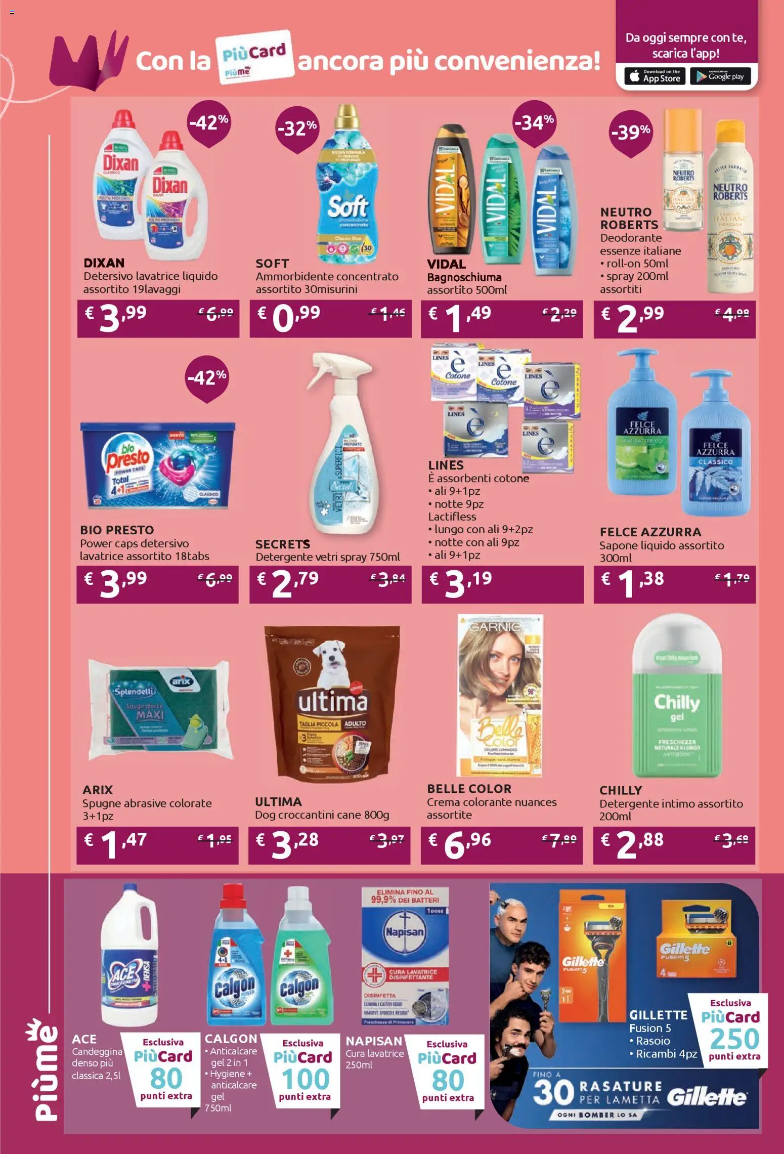 Volantino IperSoap del 30.03.2026 | Pagina: 10 | Prodotti: Bagnoschiuma, Ammorbidente, Detergente intimo, Candeggina