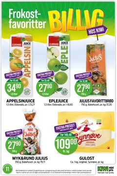 Forhåndsvisning av EPLEJUICE, 1,5 liter, Eldorado, pr. l 18,60 gyldig fra 09.03.2026 | Side: 10