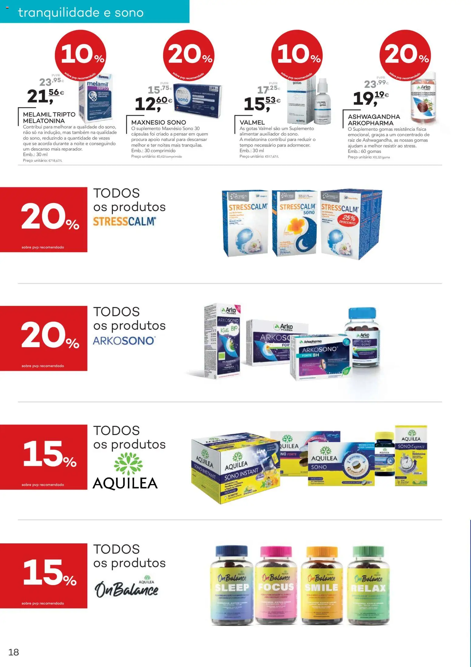 Well’s folheto │ válido de 10.02.2026 | Página: 18 | Produtos: Melatonina, Gomas