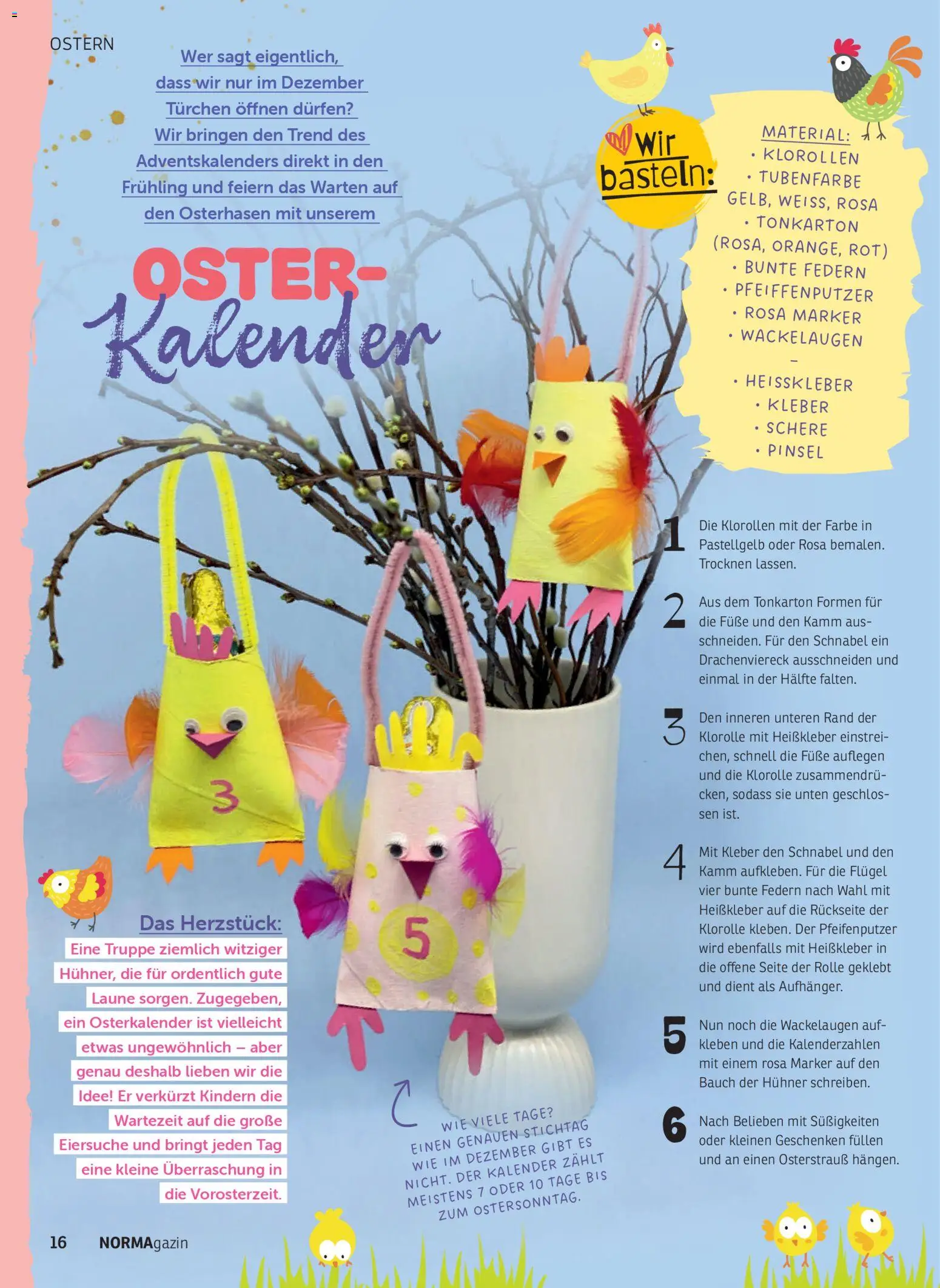 Norma NORMAgazin März/April 2026 – gültig ab 01.03.2026 | Seite: 16 | Produkte: Pinsel, Süßigkeiten