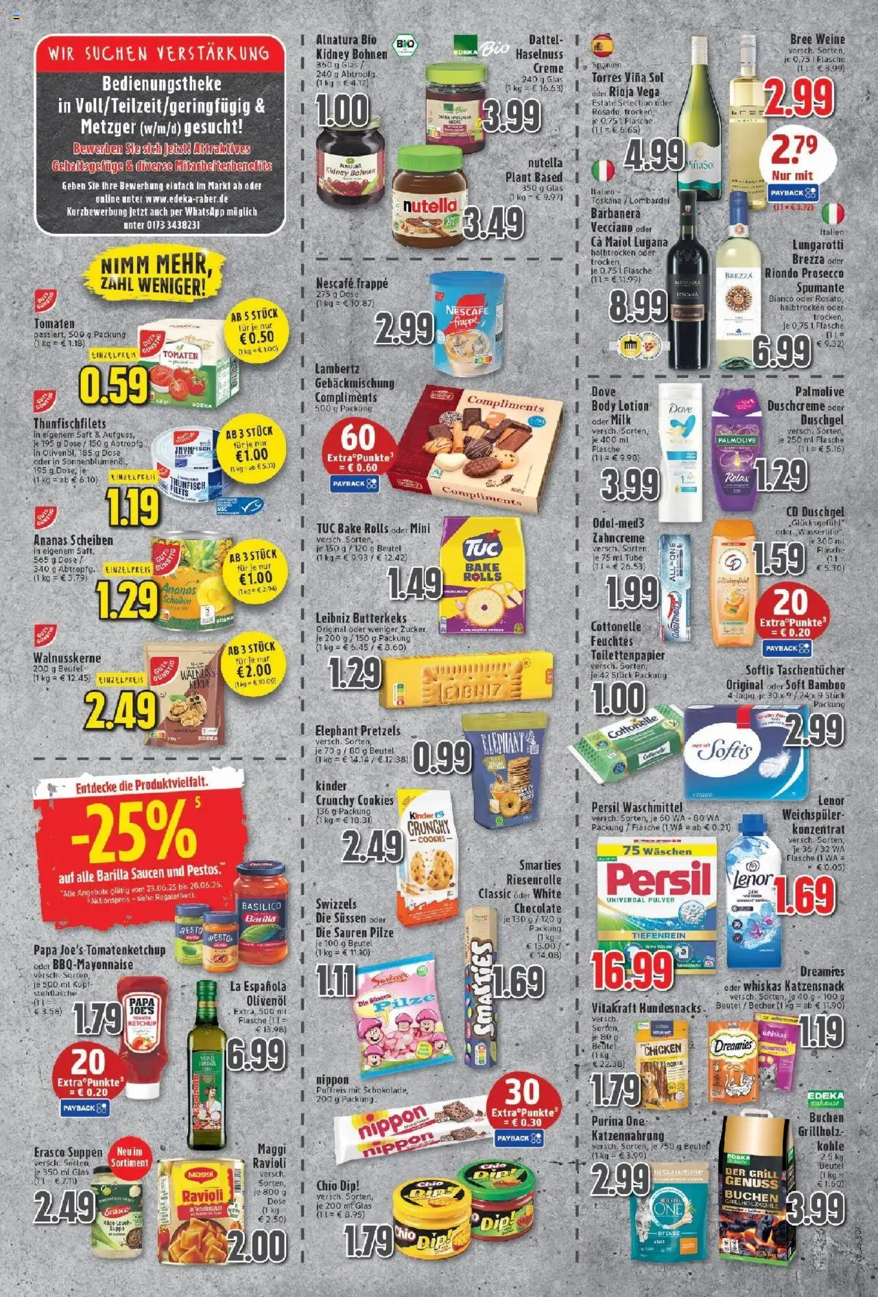 Edeka prospekt Neukirchen-Vluyn	 - gültig ab dem 22.06.2025 | Seite: 7 | Produkte: Lenor, Nescafe, Ananas, Prosecco