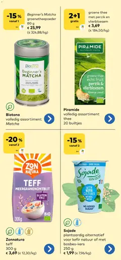 BioPlanet folder - Voorbeeld van een folder van BioPlanet, geldig van 11.02.2026 | Pagina: 8 | Producten: Thee, Fruit