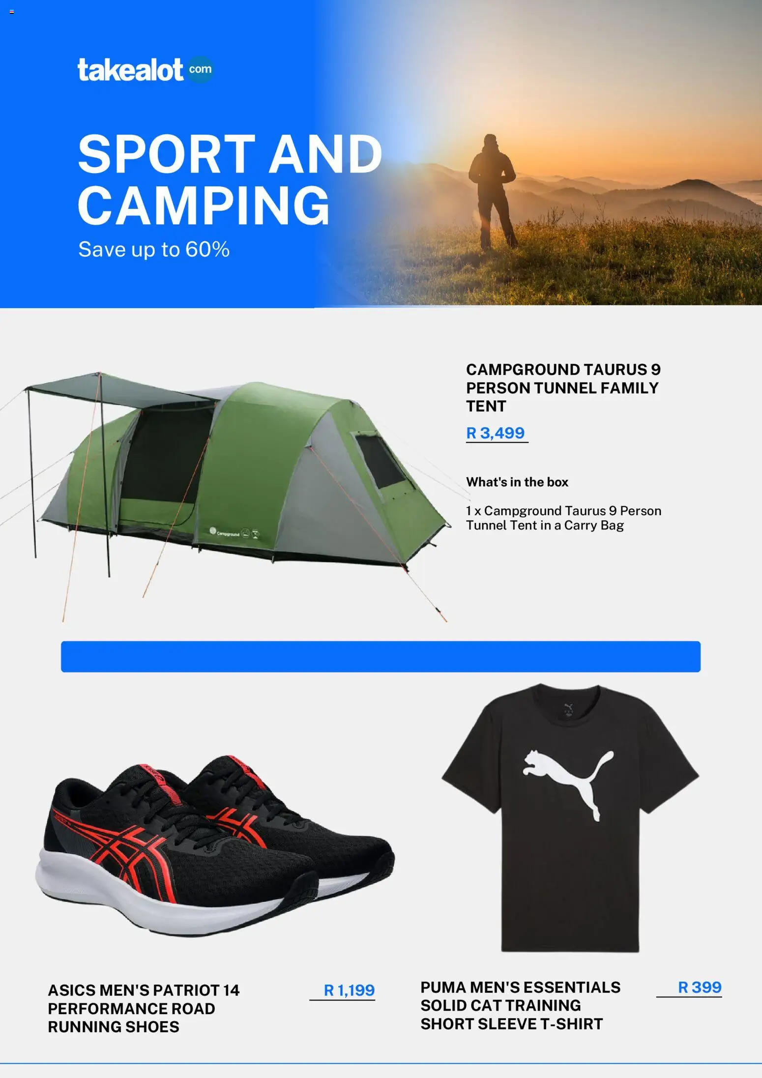 New Takealot catalogue – valid from 29.11.2025 | Page: 11 | Products: Bag, Box, Tent