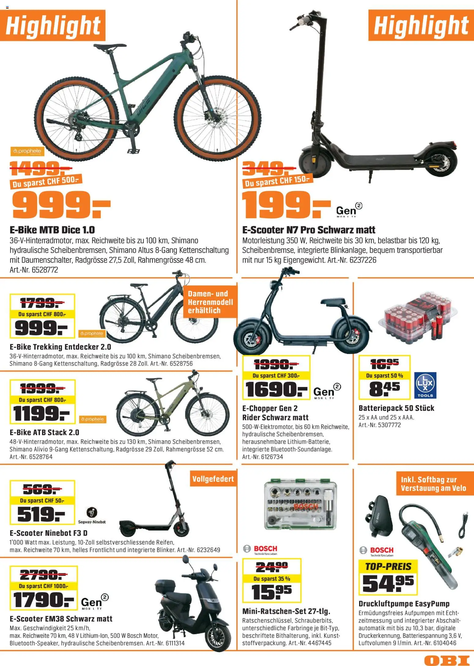 OBI - ALLES MACHBAR. BIBERSTARKE ANGEBOTE. – gültig ab 28.04.2026 | Seite: 15 | Produkte: Bosch