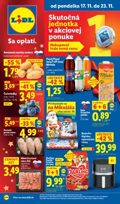 Lidl leták platný od 17.11.2025