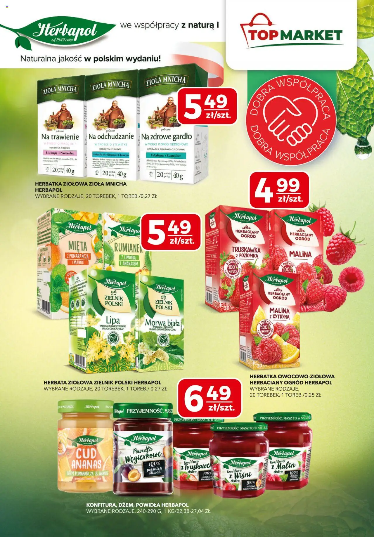 Top Market Gazetka mini od 11.09.2025 | Strona: 3 | Produkty: Cytryna, Mięta, Dżem, Ananas