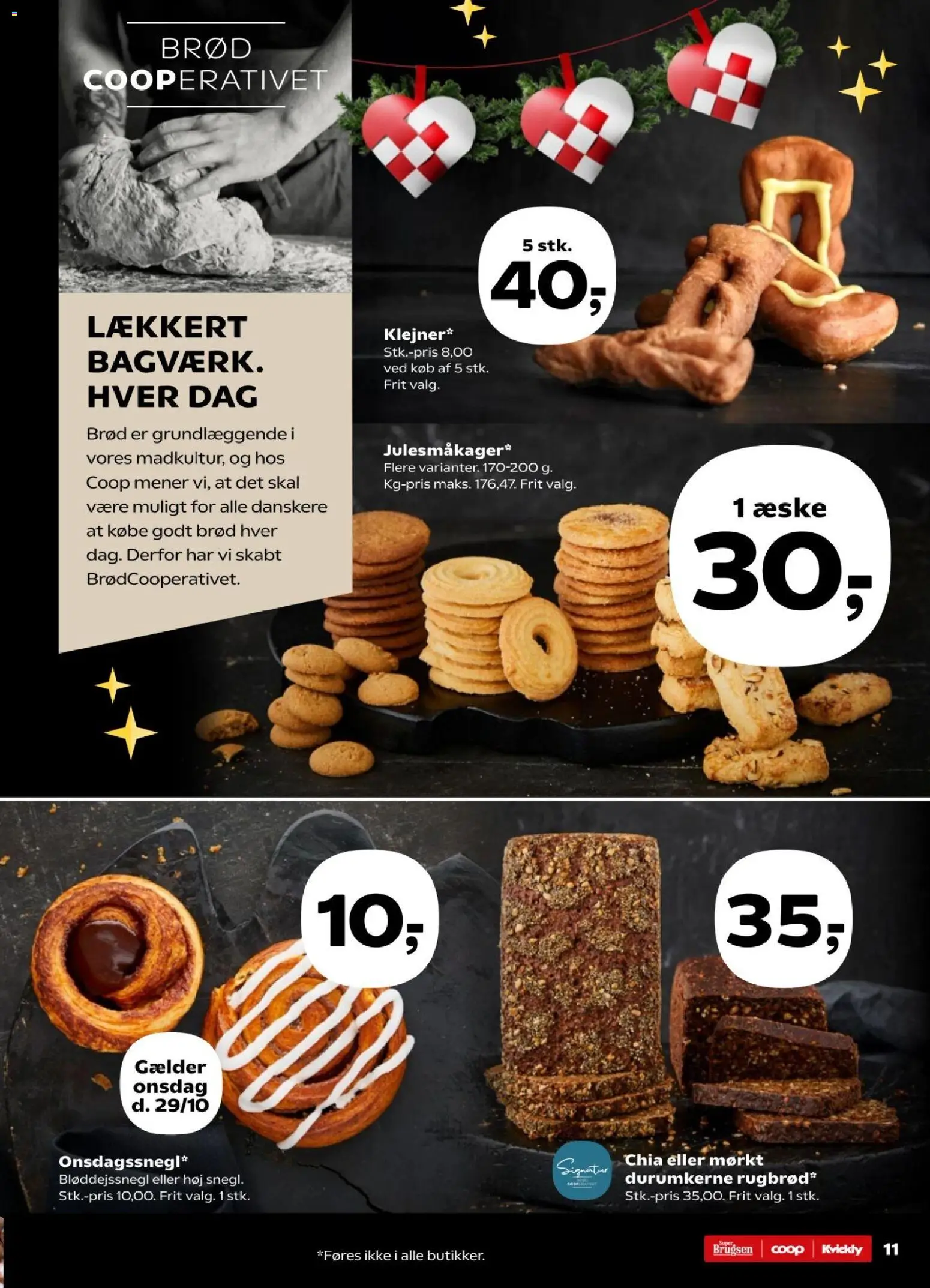 Kvickly tilbudsavis – gyldig fra 24.10.2025 | Side: 11 | Produkter: Brød