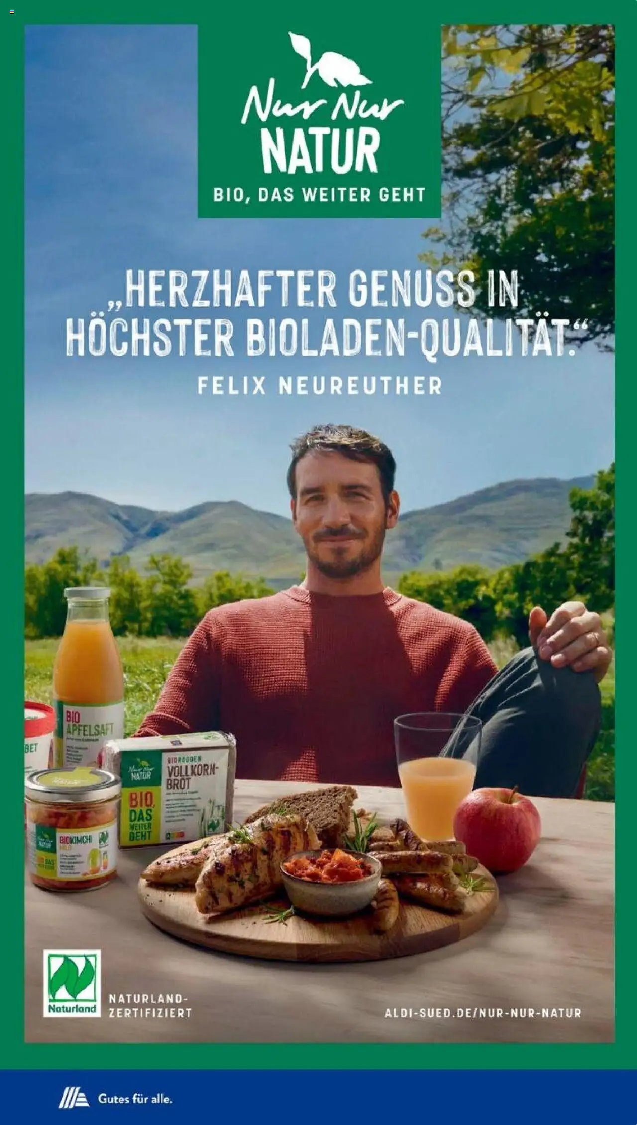 Aldi Süd Prospekt 	 - gültig ab dem 11.08.2025 | Seite: 21 | Produkte: Apfelsaft, Brot
