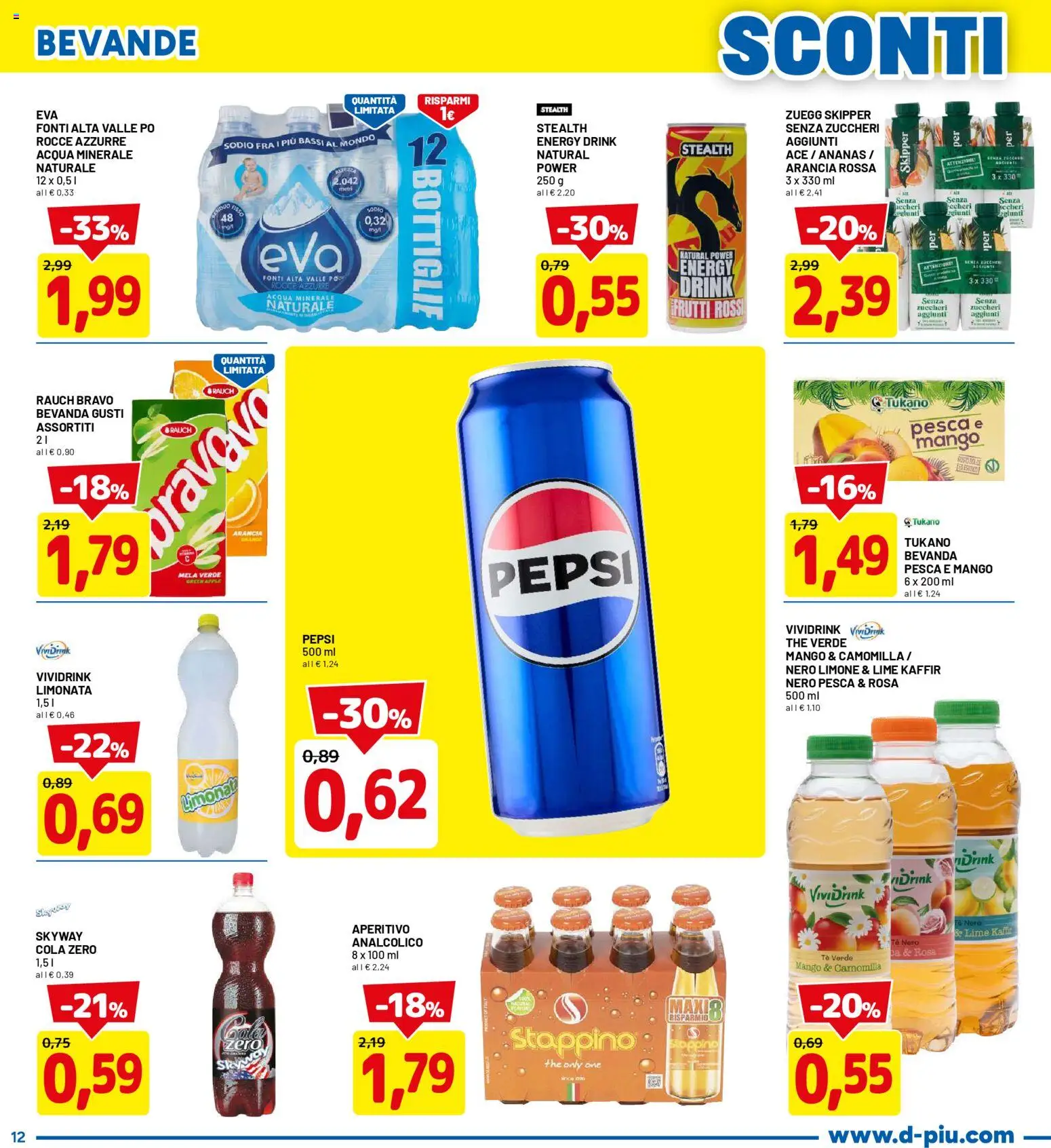 Volantino D Più del 16.03.2026 | Pagina: 12