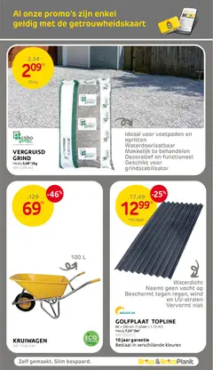 Brico folder - Voorbeeld van een folder van Brico, geldig van 18.03.2026 | Pagina: 55 | Producten: Plaat