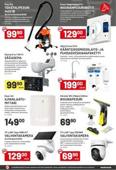 Motonet-mainoslehti voimassa 22.04.2026 alkaen | Sivu: 13 | Tuotteet: Valvontakamera, Kamera, Sääasema