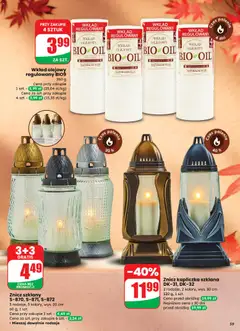 Pogląd oferty "Znicz kapliczka szklana DK-31, DK-32, 2 rodzaje, 2 kolory, wys. 30 cm 120 g, 1 szt." - ważna od 05.11.2025 | Strona: 59 | Produkty: Znicz kapliczka