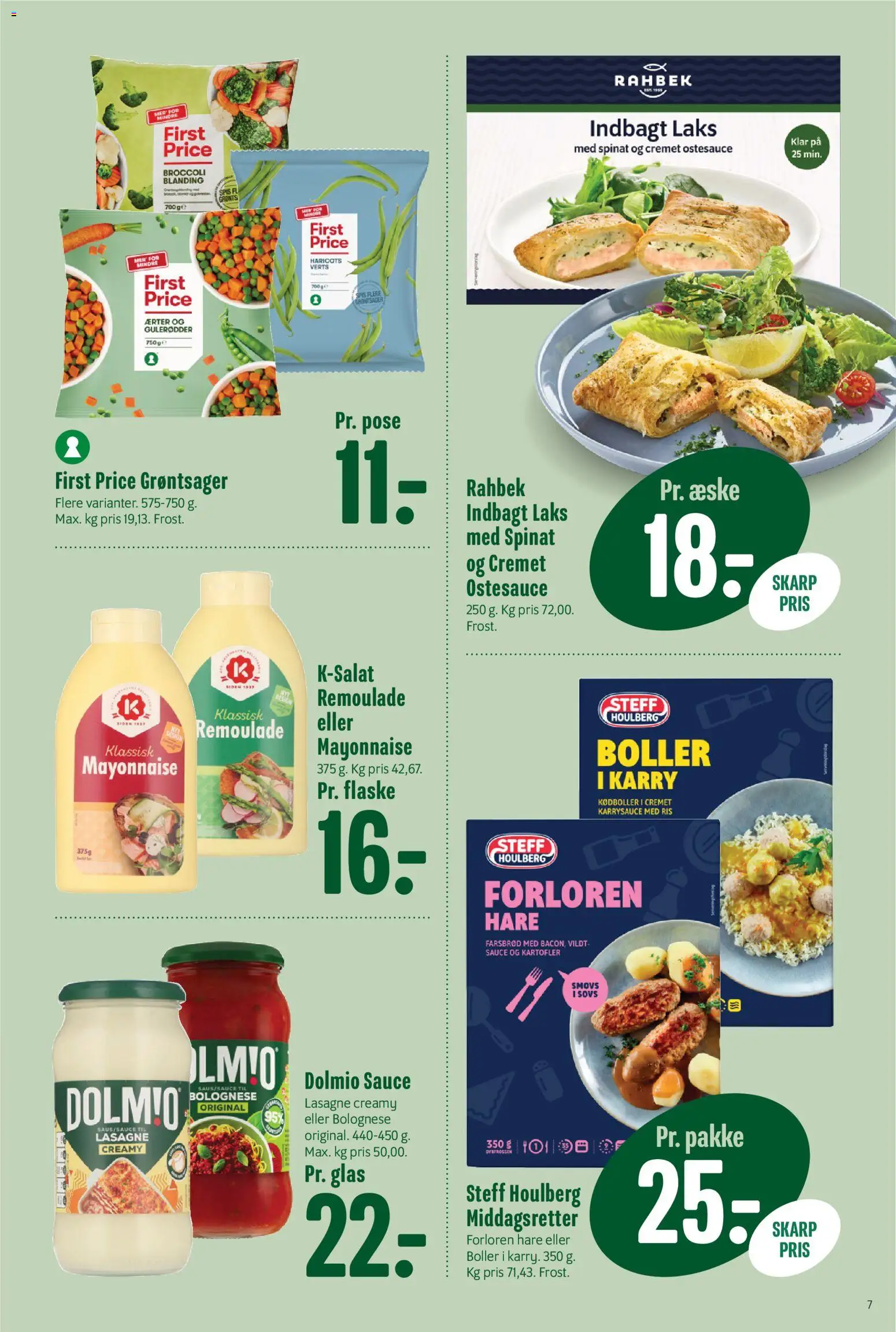 Min Købmand tilbudsavis – gyldig fra 27.02.2026 | Side: 7 | Produkter: Karry, Ris, Broccoli, Carpete