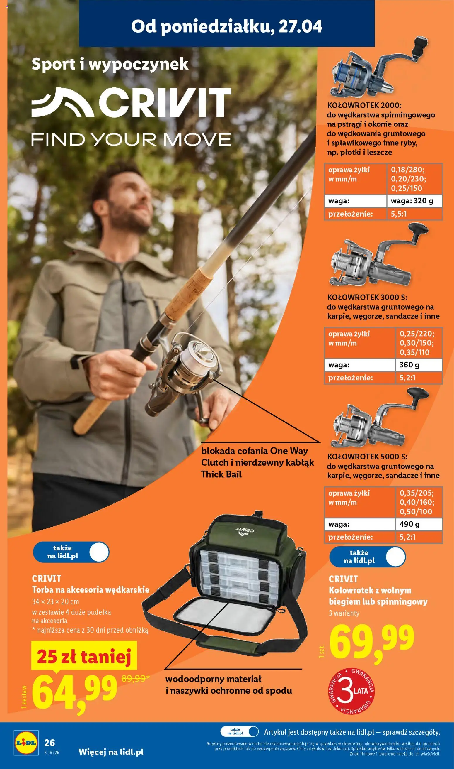 Lidl Katalog od 27.04.2026 | Strona: 28 | Produkty: Torba, Waga