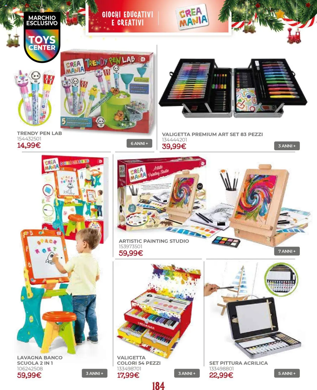 Volantino Toys Center del 17.10.2025 | Pagina: 186 | Prodotti: Pittura, Valigetta