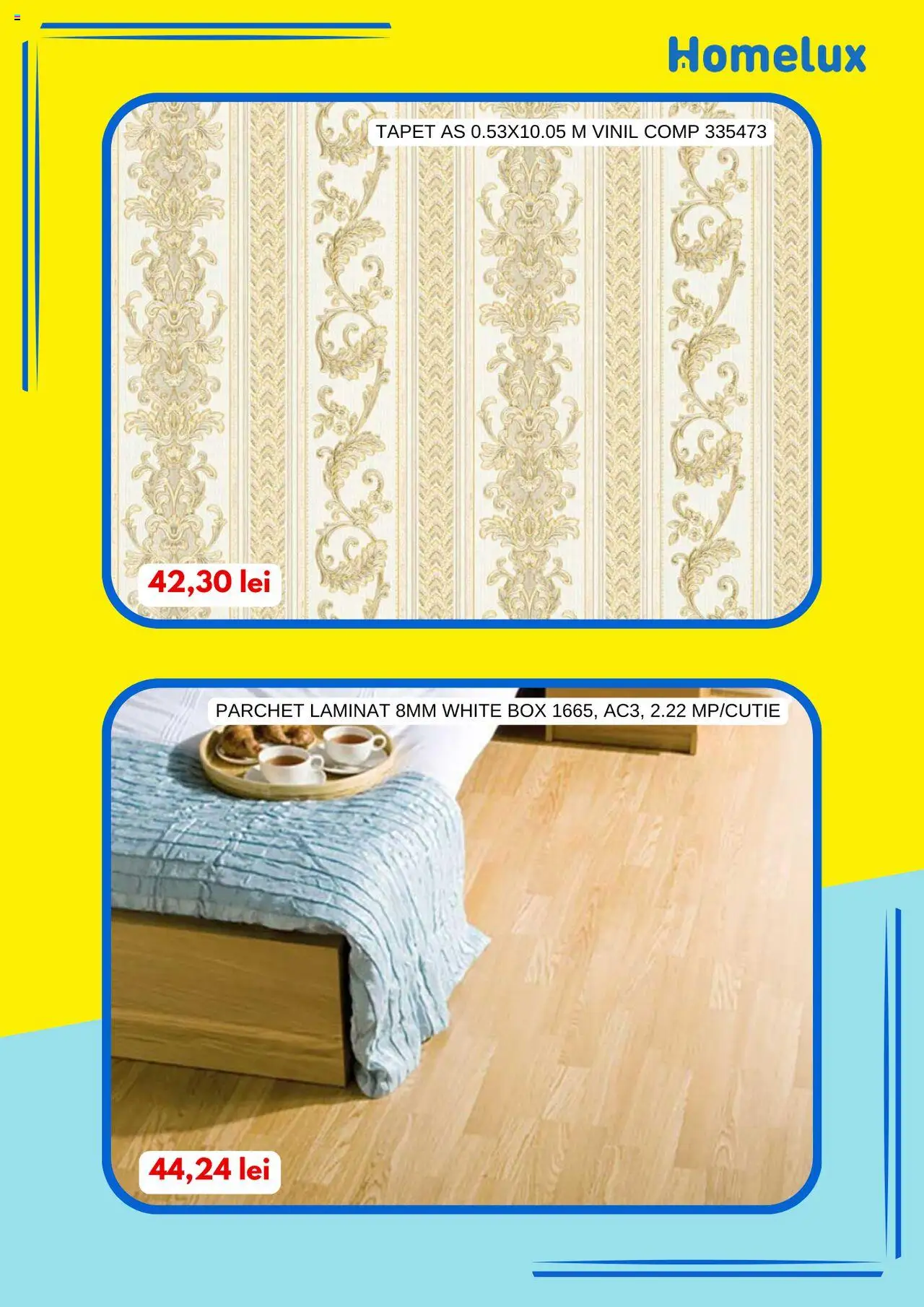 Catalog Homelux – valabil de la 15.08.2025 | Pagină: 5 | Produse: Parchet, Tapet