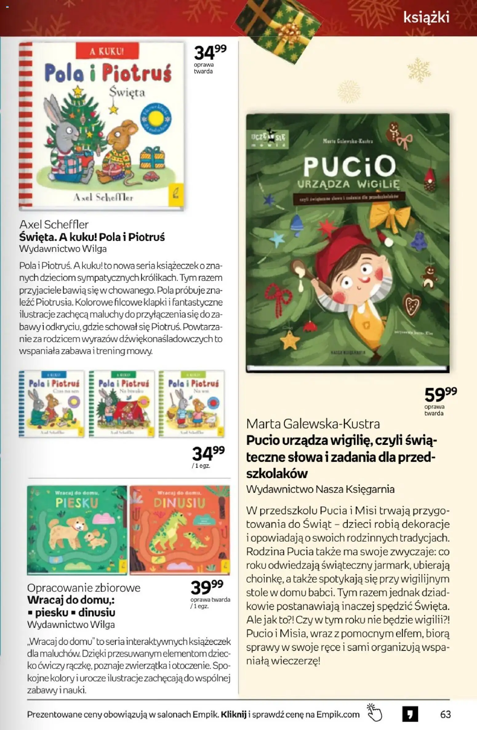 Empik promocje - Tom kultury Książki od 12.11.2025 | Strona: 63 | Produkty: Klapki, Książki