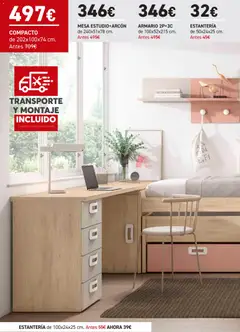 Vista previa Merkamueble folleto válido desde el 21.01.2026 | Página: 60 | Productos: Mesa, Armario