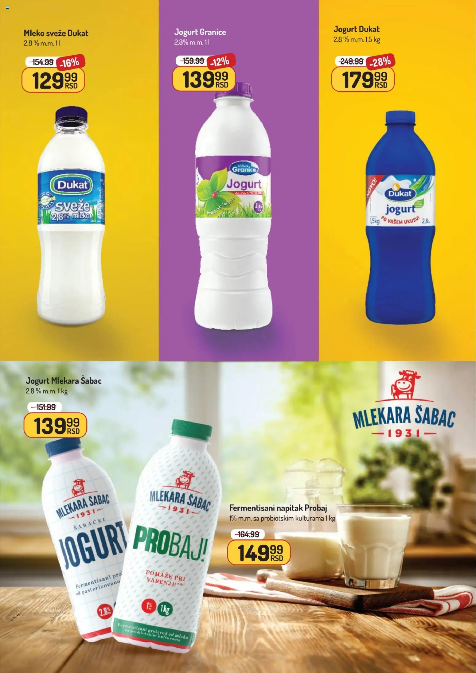 Aman katalog - važi od 05.01.2026 | Strana: 13 | Proizvode: Mleko, Jogurt