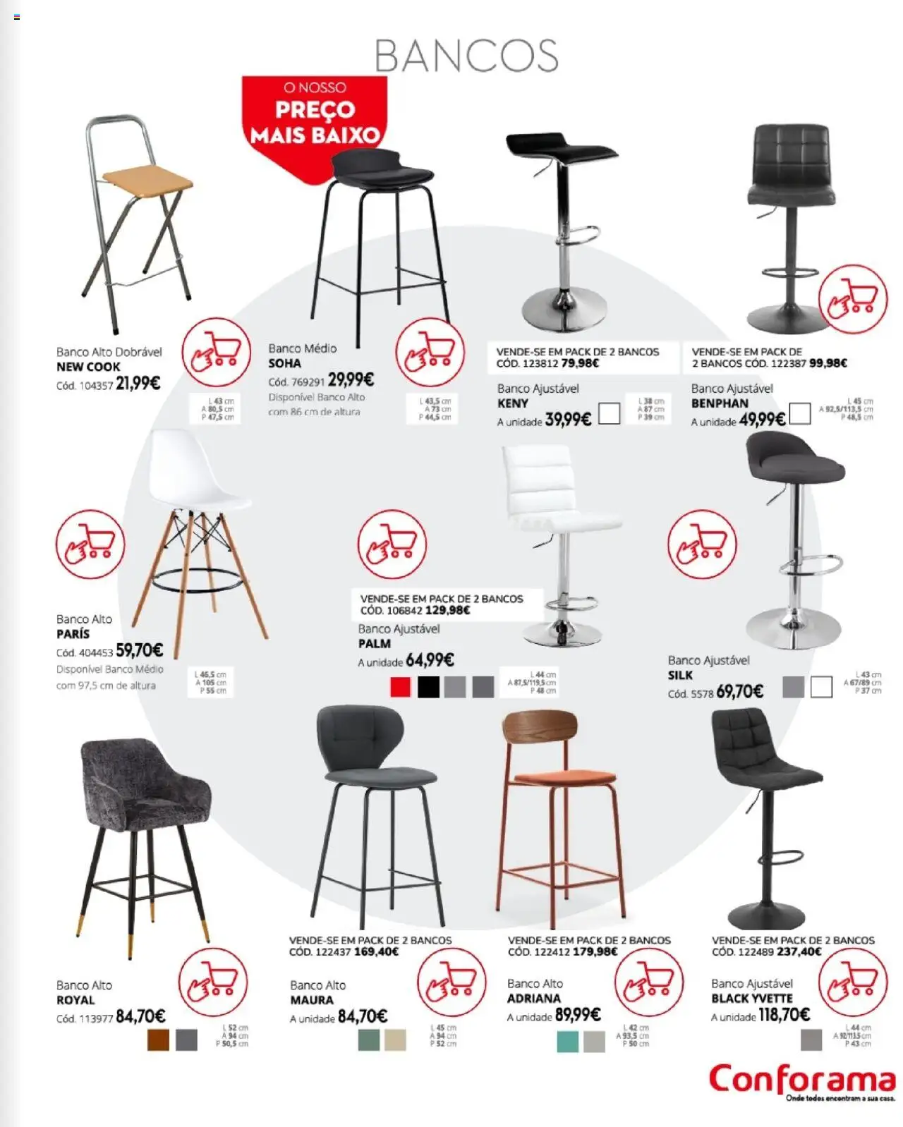 Conforama folheto │ válido de 27.03.2025 | Página: 79 | Produtos: Banco