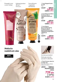 Oriflame katalog April Maj 2026 - pregled Oriflame kataloga - važi od 22.04.2026 | Strana: 123 | Proizvode: Rukavice, Miris, Krema, Krema za ruke