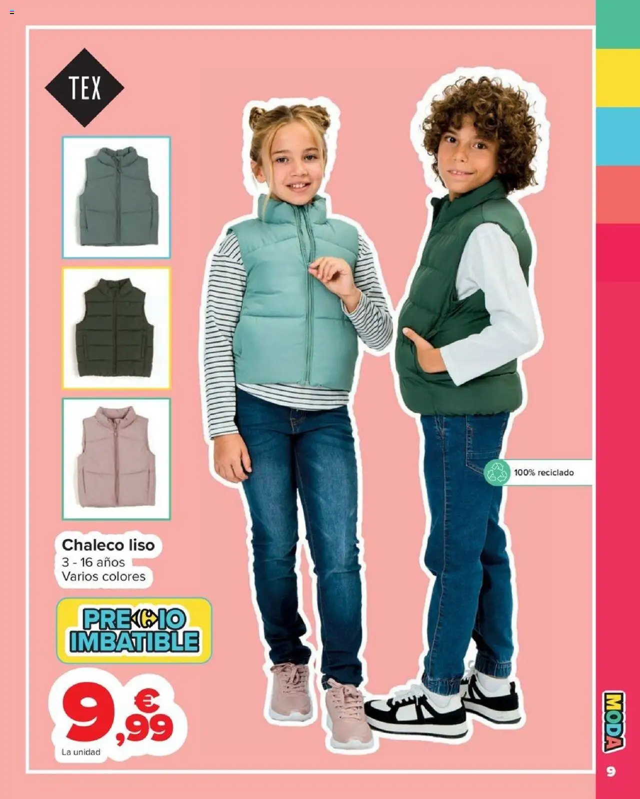 Carrefour - Vuelta al Cole Textil │ válido desde el 18.08.2025 | Página: 9 | Productos: Chaleco