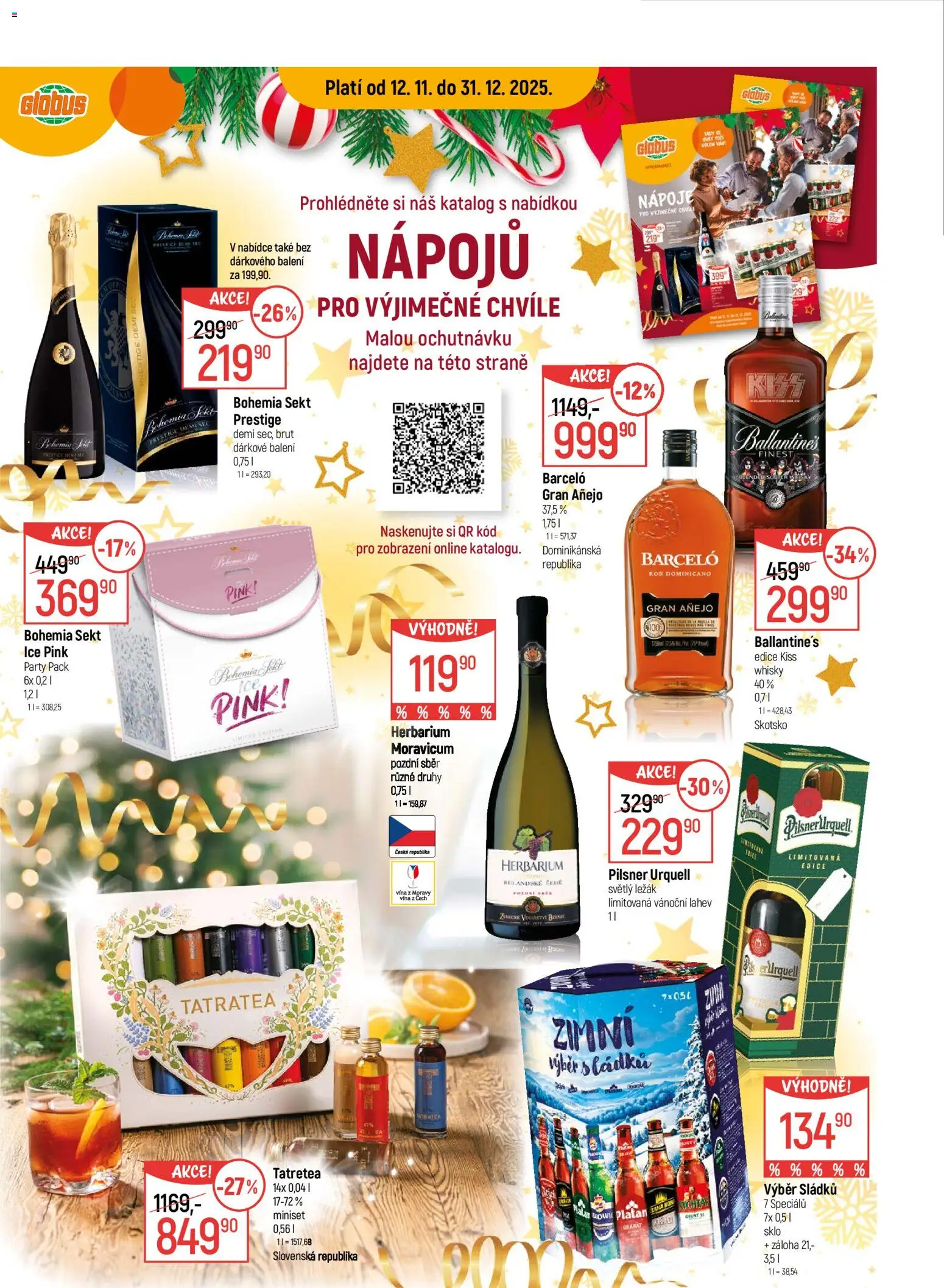 Globus leták - Brno od 03.12.2025 | Strana: 16 | Produkty: Whisky, Pilsner, Pilsner Urquell, Tatratea