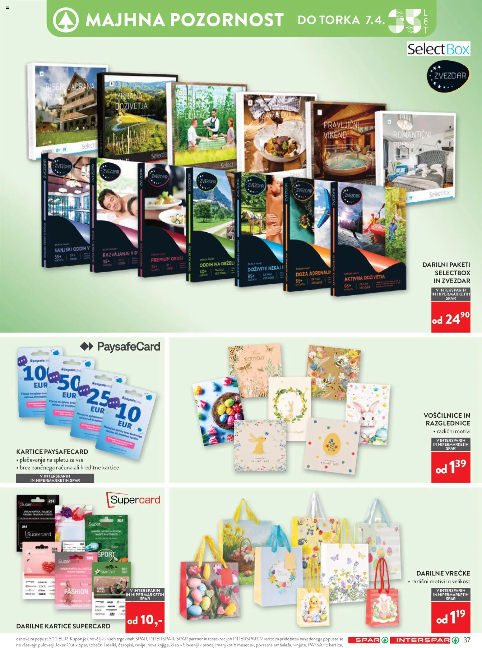 Novi Spar katalog ponudbe – veljaven od 25.03.2026 | Stran: 43