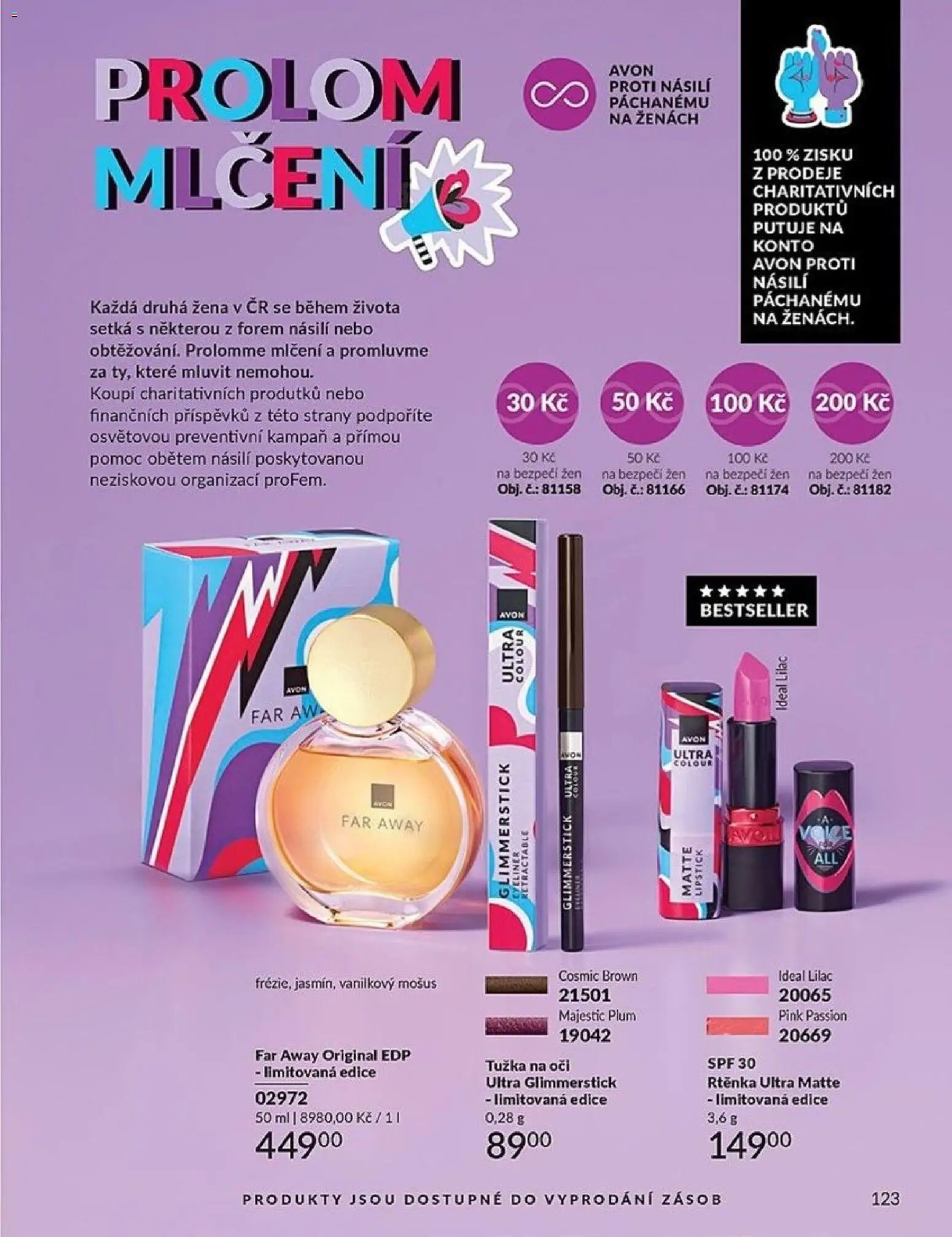 Avon katalog 3/2026 od 01.03.2026 | Strana: 123 | Produkty: Tužka, Tužka na oči, Rtěnka