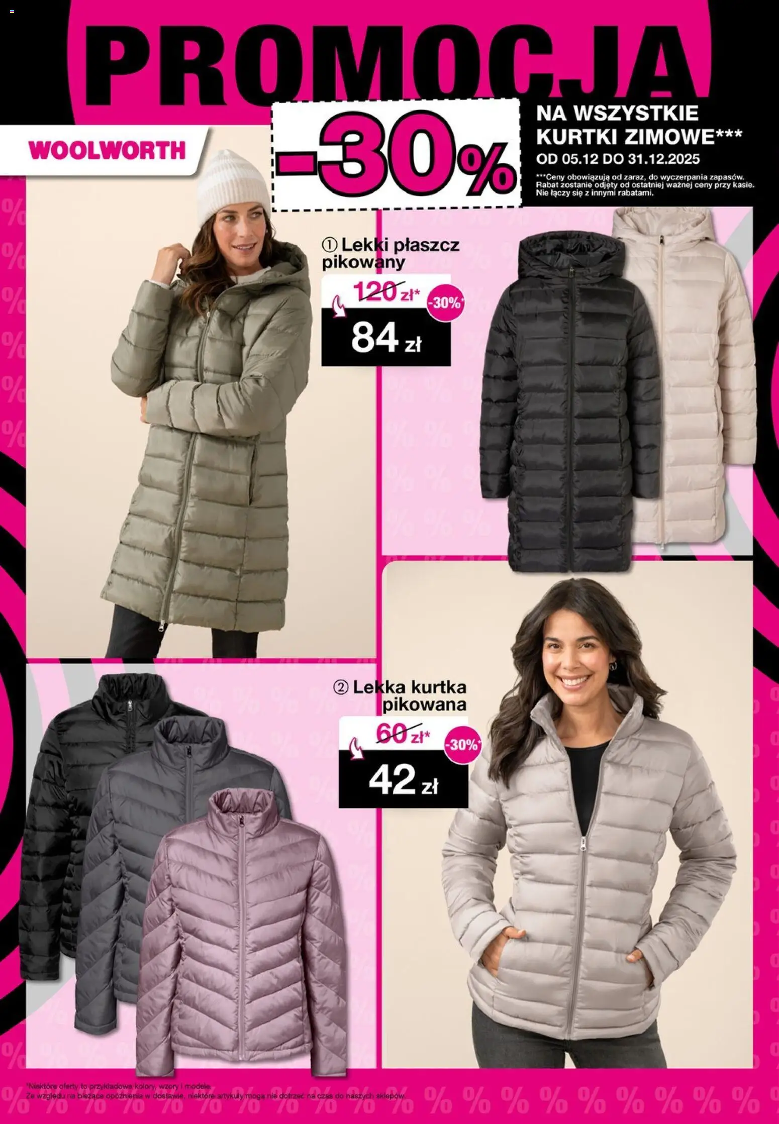 Woolworth Gazetka od 12.12.2025 | Strona: 24 | Produkty: Kurtka, Płaszcz