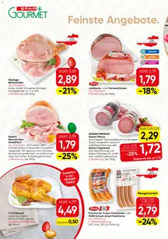 SPAR Gourmet Flugblatt ab 26.03.2026 gültig | Seite: 6 | Produkte: Salami, Schweinefleisch