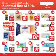 Volantino Gulliver del 18.07.2025 | Pagina: 23 | Prodotti: Burro, Pinne, Tonno, Gamberetti