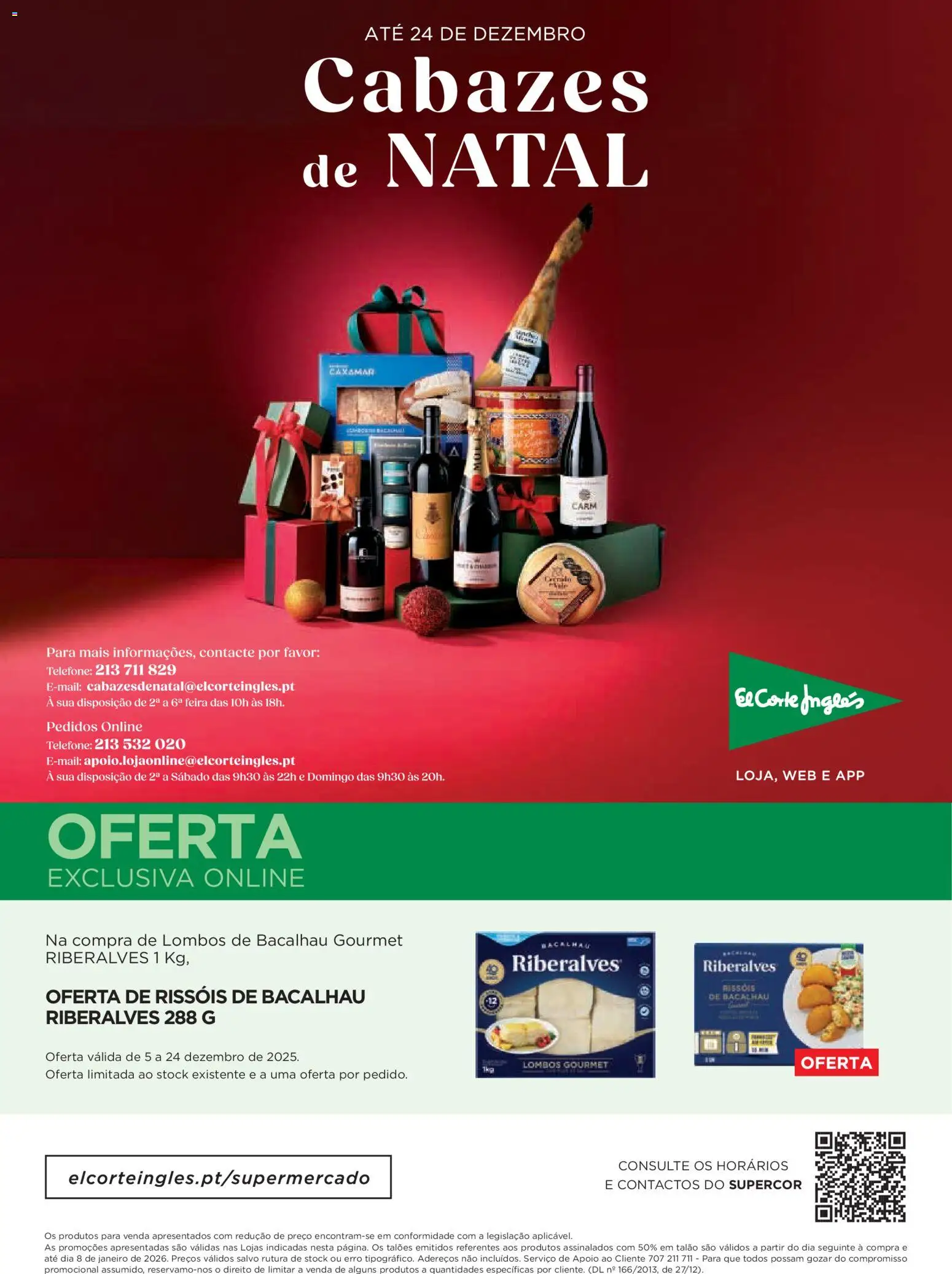 El Corte Ingles folheto │ válido de 05.12.2025 | Página: 12 | Produtos: Telefone, Bacalhau