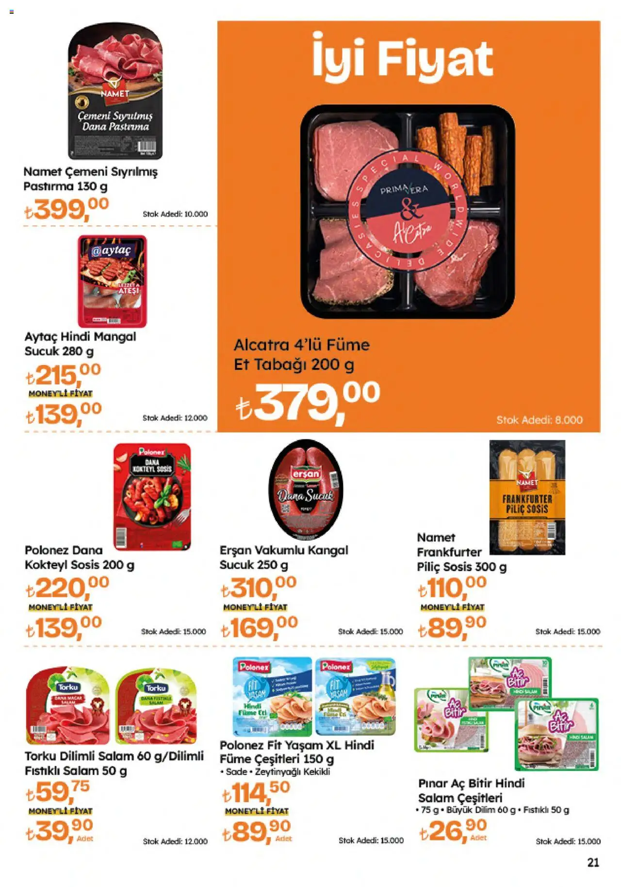 Migros Katalog - 5M Migroskop Dijital - 21.08.2025 tarihinden itibaren geçerlidir | Sayfa: 84 | Ürünler: Salam, Sosis, Piliç, Sucuk