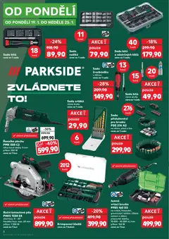 Náhled letáku Kaufland leták - Praha 4 od 14.01.2026 | Strana: 8 | Produkty: Krimpovací kleště, Bruska, Řezačka, Pila