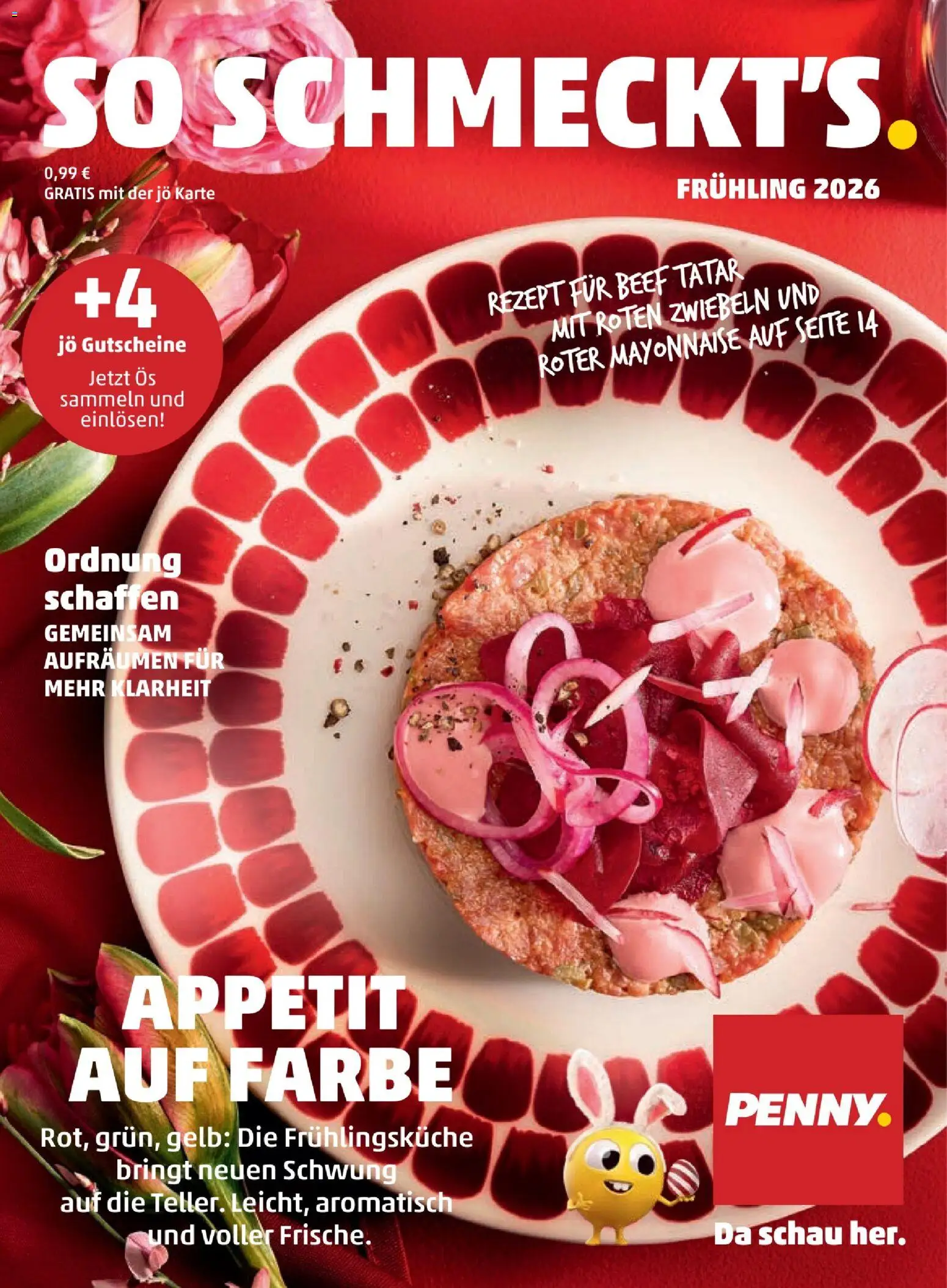 Penny Markt So Schmeckt's - Frühling 2026 gültig ab 01.03.2026 | Seite: 1 | Produkte: Zwiebeln, Mayonnaise