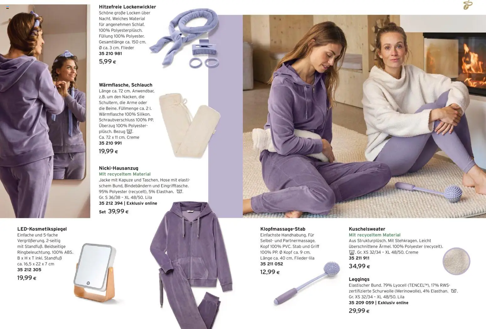 Tchibo Eduscho  Tchibo Magazin gültig ab 10.12.2025 | Seite: 12 | Produkte: Jacke, Hose, Leggings, Creme