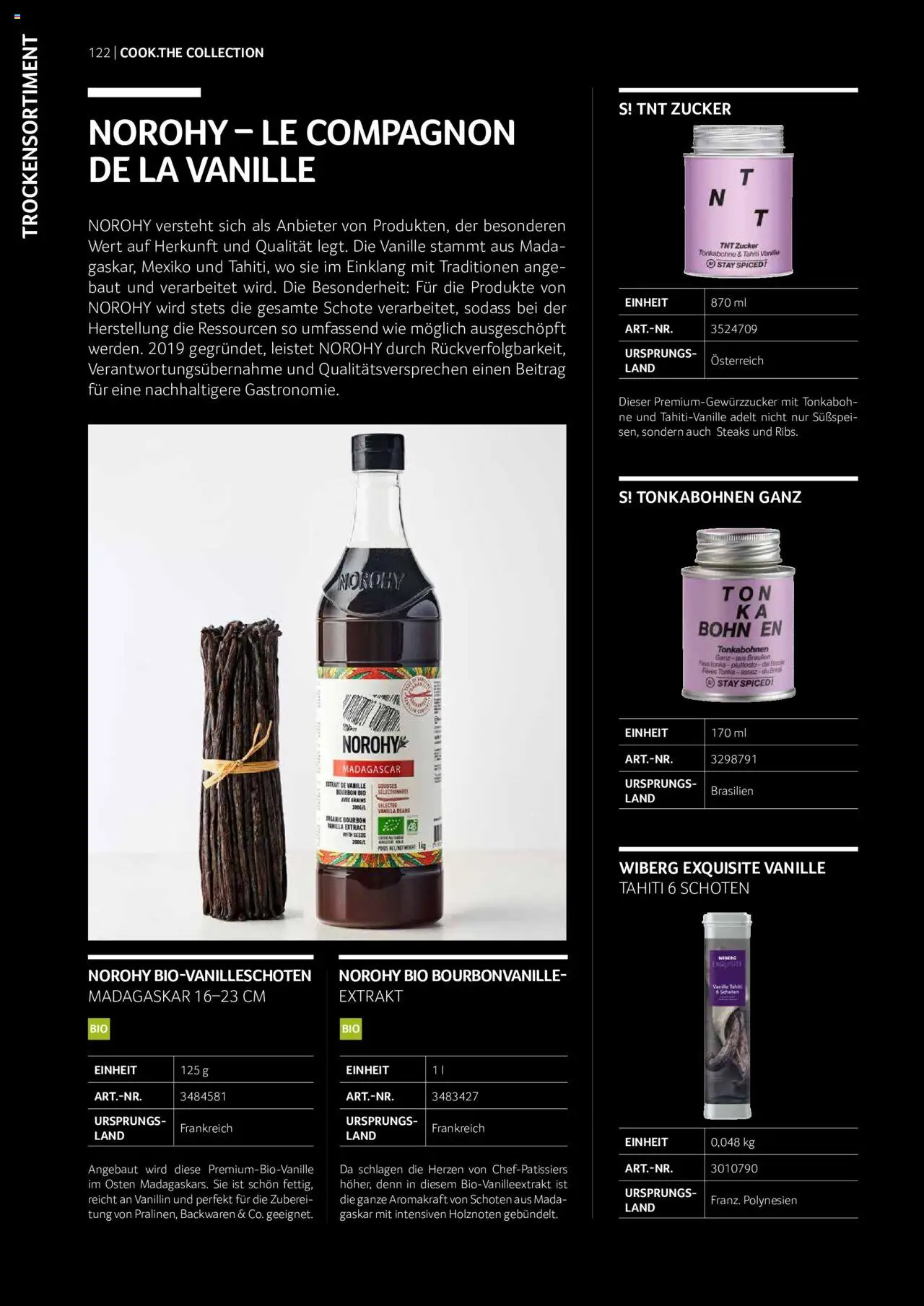 Transgourmet Cook Look-Book gültig ab 01.09.2023 | Seite: 122 | Produkte: Zucker, Bourbon