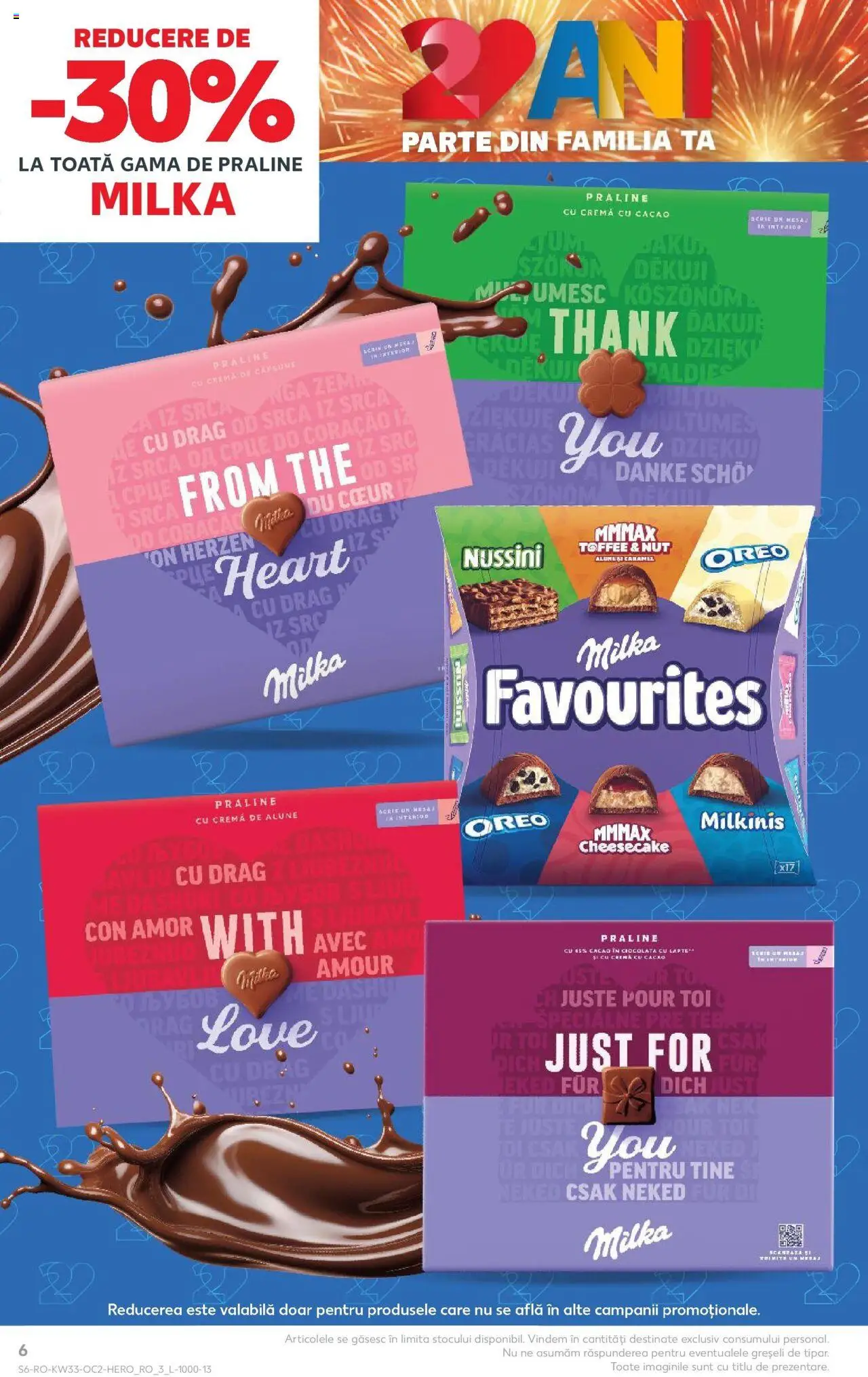 Catalog Kaufland - Alexandria – valabil de la 13.08.2025 | Pagină: 6 | Produse: Praline, Lapte, Cremă, Cacao