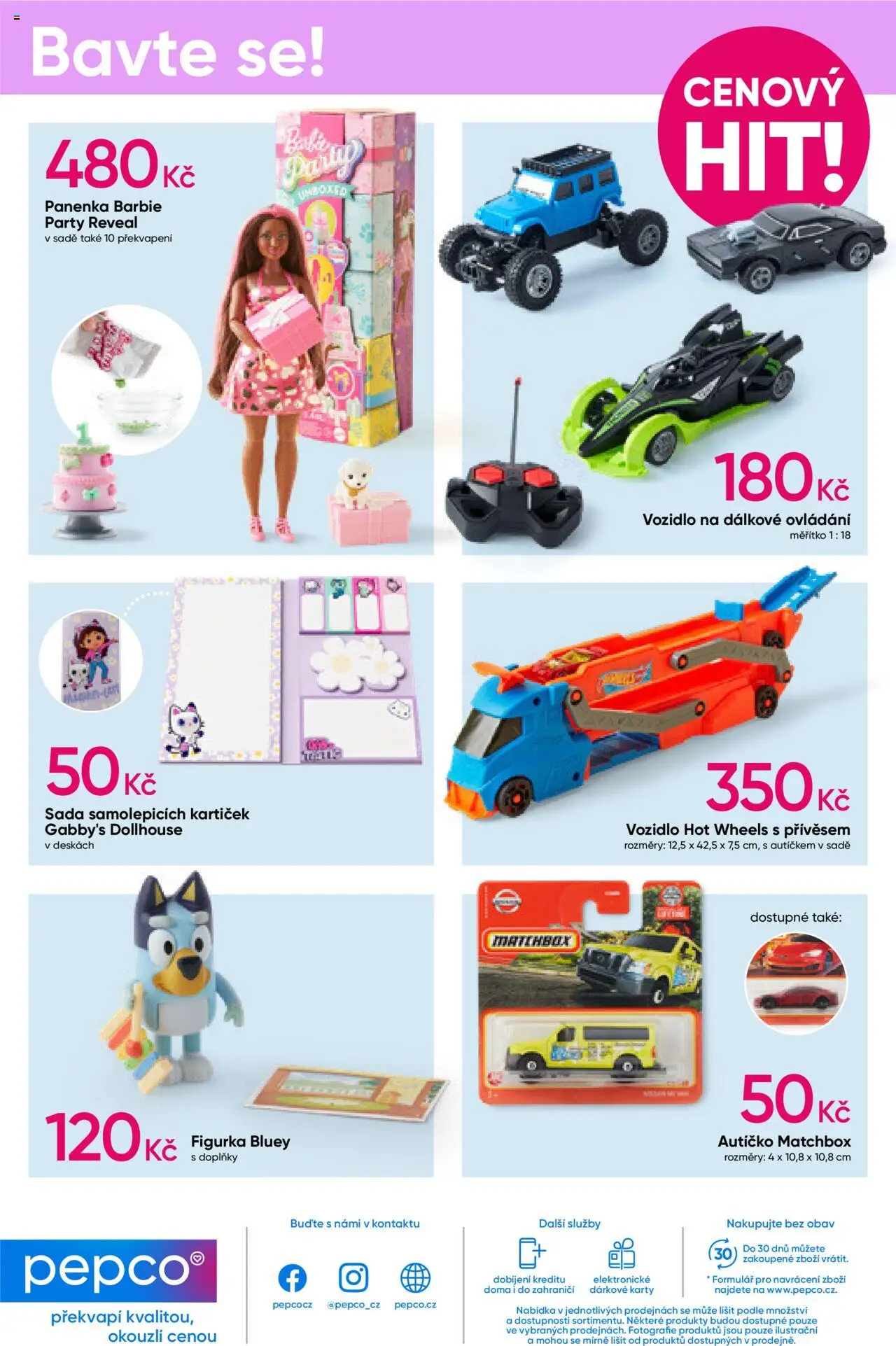 Pepco leták od 22.05.2025 | Strana: 13 | Produkty: Panenka, Gabby's Dollhouse, Barbie, Karty