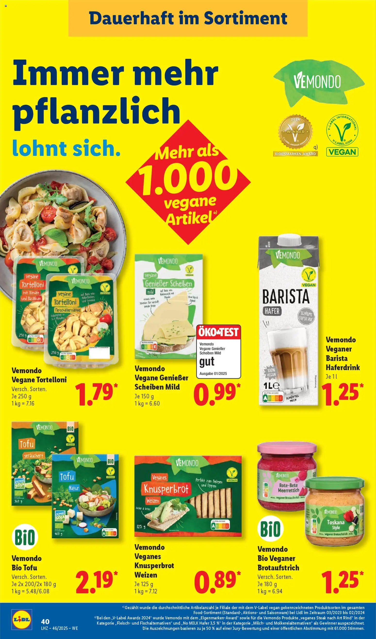 Lidl Prospekt Gladenbach – gültig ab 10.11.2025 | Seite: 58 | Produkte: Haferdrink, Steak