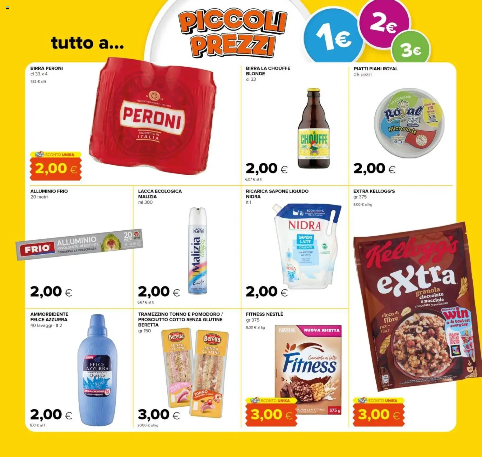 Volantino Tigre del 23.04.2026 | Pagina: 5 | Prodotti: Cioccolato, Birra, Pomodoro, Nocciole