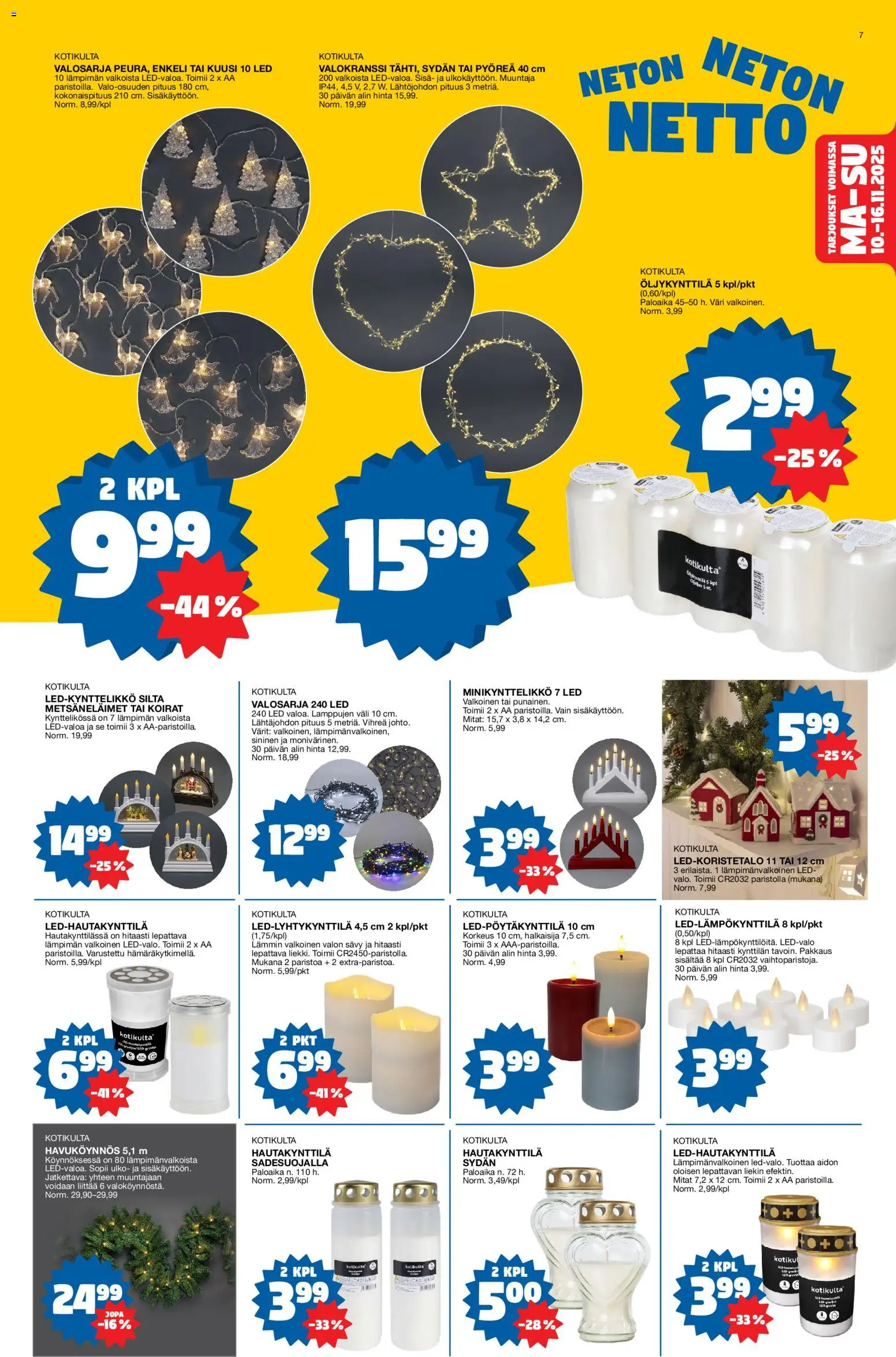 Tokmanni - Black Friday – voimassa 10.11.2025 alkaen | Sivu: 7