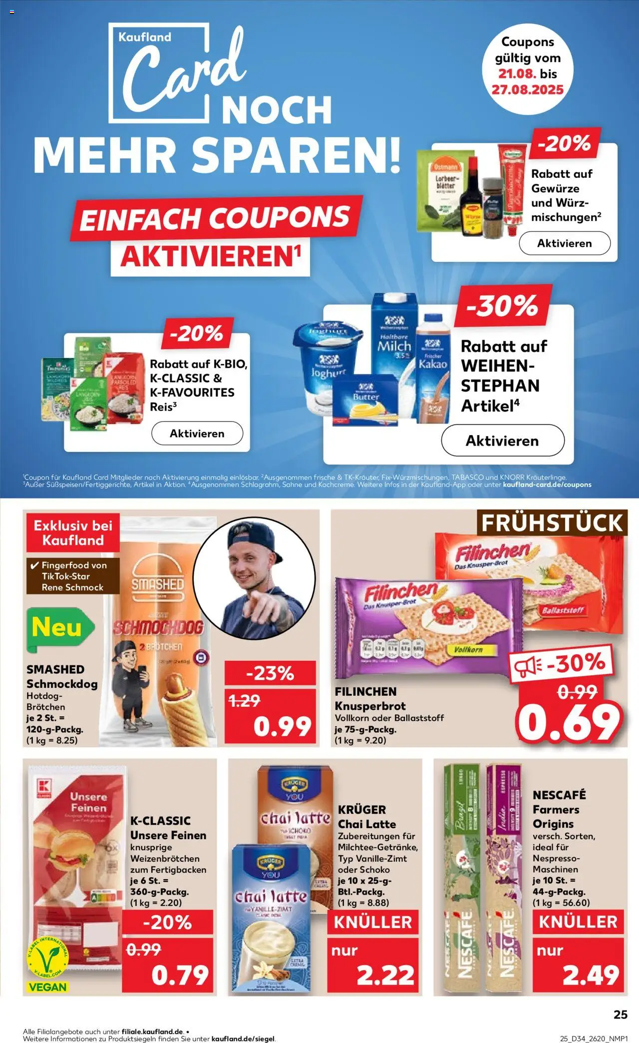  | Pagina: 25 | Producten: Hotdog, Nescafe