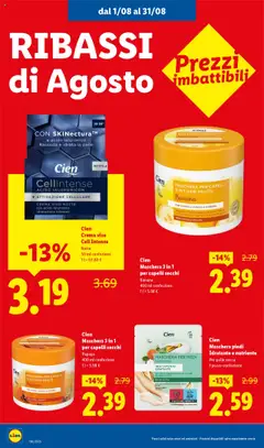 Volantino Lidl del 01.08.2025 | Pagina: 14 | Prodotti: Balsamo, Rosmarino, Cellulare, Calzini