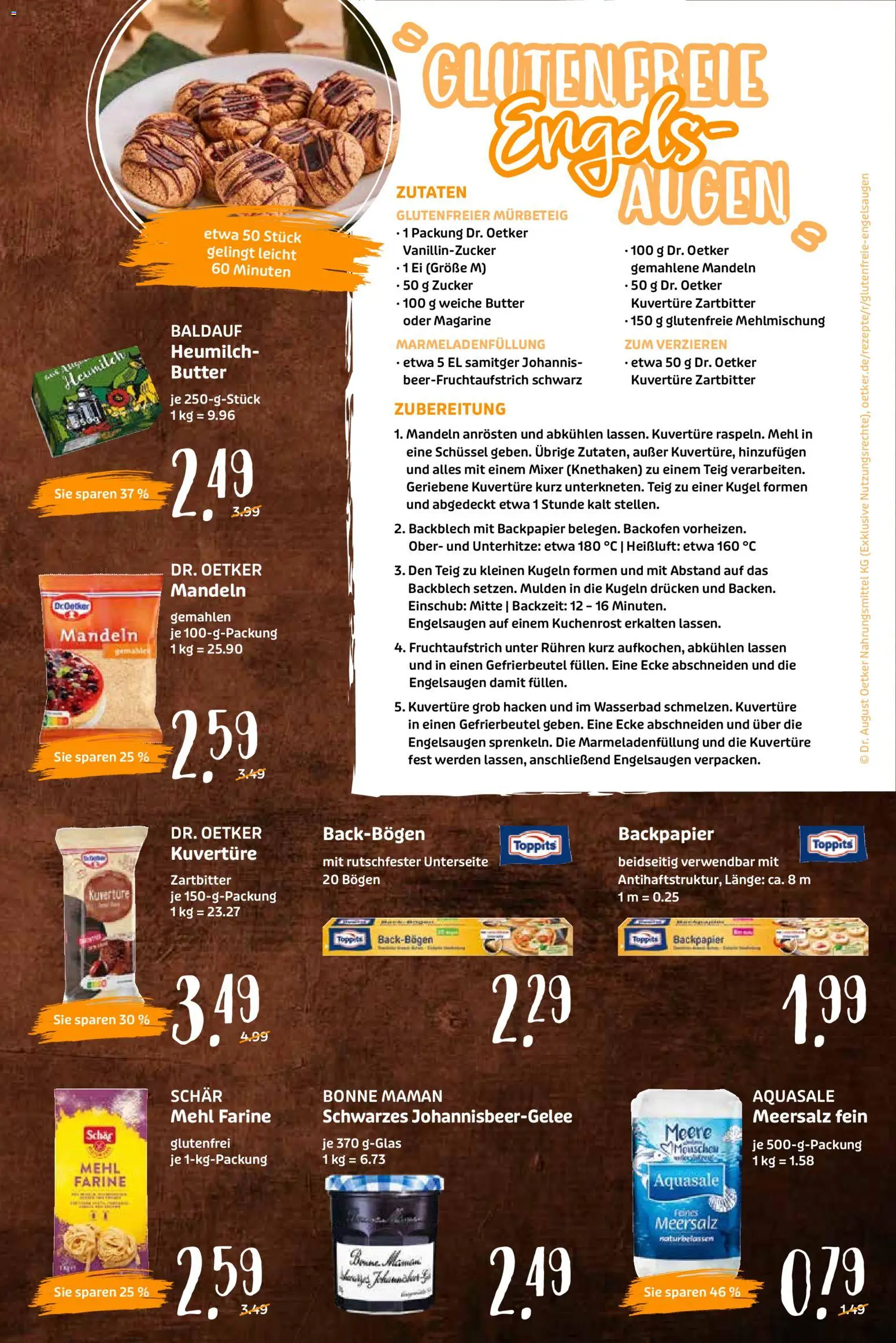 V-Markt - Backbeilage 2025 – gültig ab 13.11.2025 | Seite: 5 | Produkte: Mehl, Butter, Mandeln, Zucker