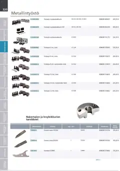 Makita-mainoslehti voimassa 24.03.2026 alkaen | Sivu: 320 | Tuotteet: Monitoimikone, Käsineet